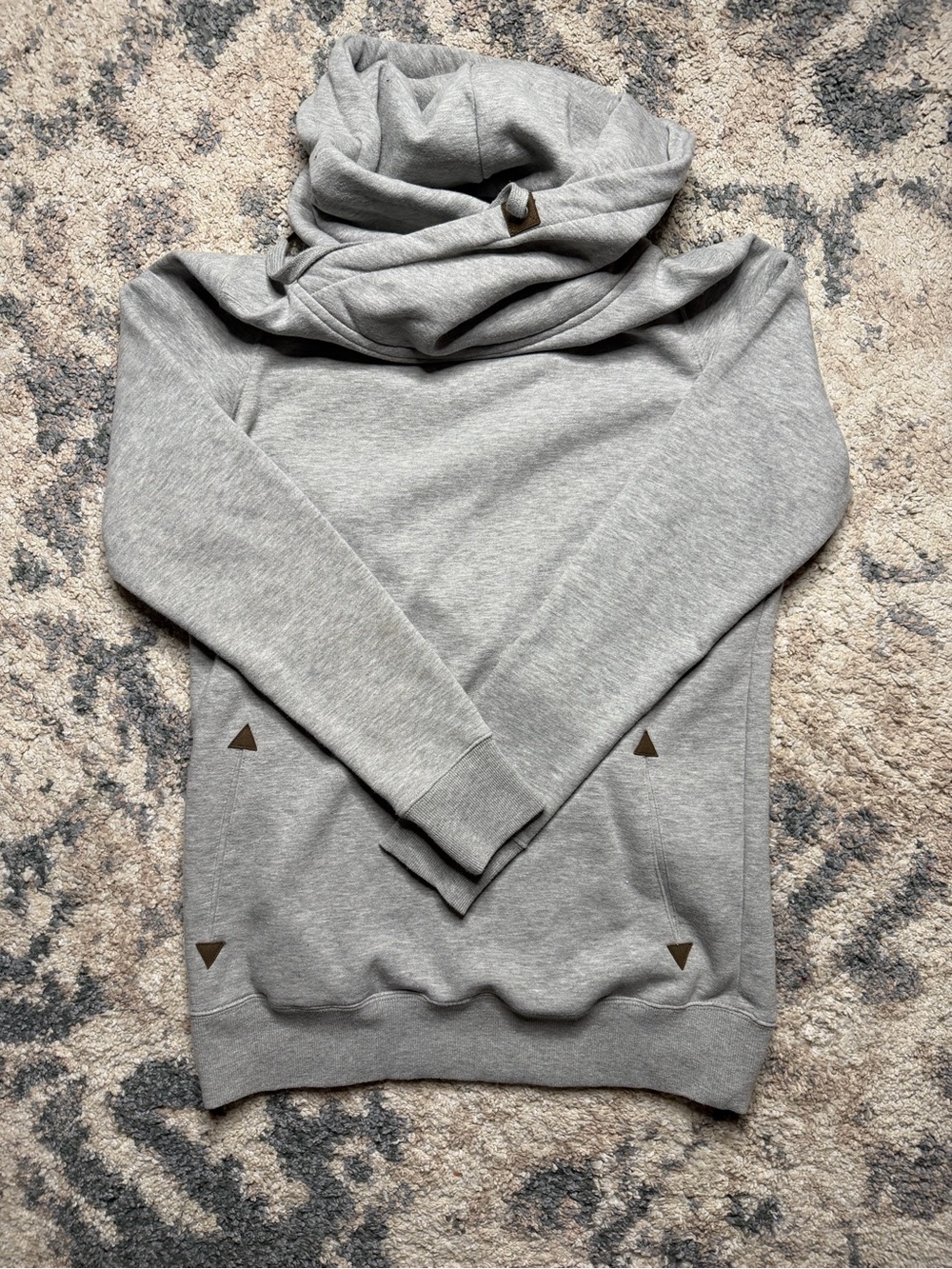 Volcom Grey Funnel Neck mens/women’s hoodie